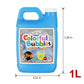 Lulu Home 33.8 OZ/1 L Concentrated Bubble Solution, Refill for Bubble Machines, Giant Wands, and Blowers - Up to 2.5 Gallons for Kids' Birthday