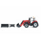 BRITAINS 1:32 Massey Ferguson 6616 Tractor with Front Loader Collectable Farm Vehicle Toy Suitable from 3 Years