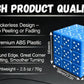 Speed Cube 3x3x3 3D Relief Effect Braille Magic Cube Puzzle,IQ Games Puzzles Special for Blind, 5.6cm