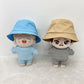 niannyyhouse 10cm 15cm 20cm Plush Doll Accessories Solid Fisherman's Hat Multiple Colors Soft Stuffed Plush Toy Dress Up (a1, 20cm)