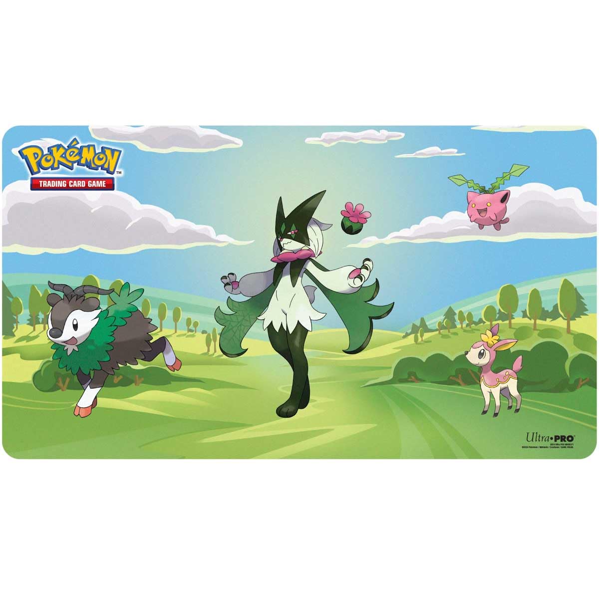 Ultra Pro | Pokemon Gallery Series: Morning Meadow Playmat | Trading Card Game Accessory| Ages 6+