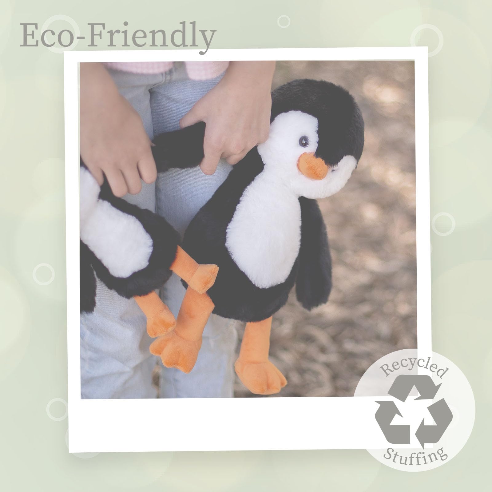 World's Softest Plush Stuffed Animal for Baby, Toddler, Kids, Adults - Adorable Toy Made from Kid-Friendly, Quality Materials - Lushee Poppy Penguin