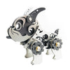 URFunModel 3D Metal Puzzle for Adults, DIY Assembly Mechanical Bulldog Metal Model Kit to Build, 48PCS Steampunk Bulldog 3D Puzzle Brain Teaser