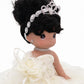 KINNEX COLLECTIONS SINCE 1997 17" Quinceañera Centerpiece Doll - Ruffled Gown, Mis Quince Años Table Decoration & Keepsake ARC8421-2R (Ivory)