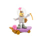 SPONGEBOB SQUAREPANTS Jelly Fishin Gliders - 5 in Sandy Cheeks Pull-Back Racing Toy with Action Net, Fast Motion & Undersea Adventure Play for Kids