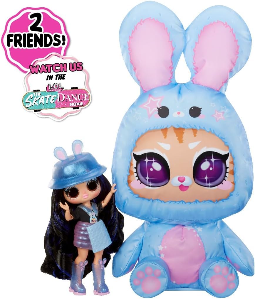 LOL Surprise Tweens Costume Fashion Doll Aya Cherry with Inflatable Blue Bunny Pet Costume & Multiple Surprises Including Fabulous Fashions &