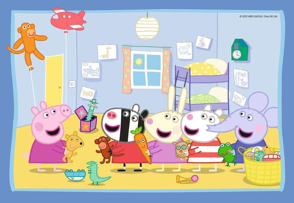 Ravensburger Puzzle 05574 Adventure 2 x 12 Pieces Peppa Pig Puzzle for Children from 3 Years