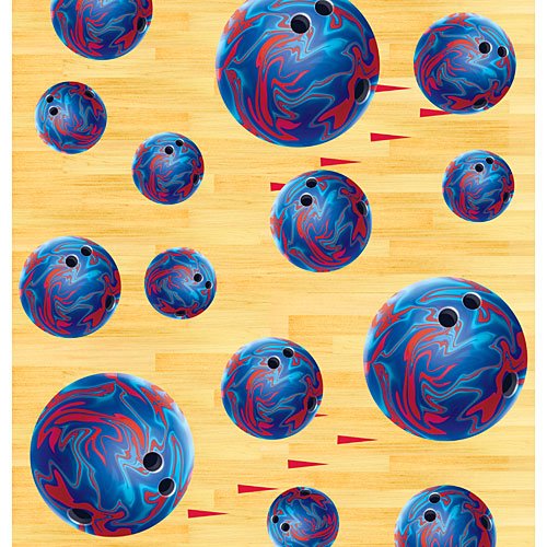 Bowling Border Table Cover