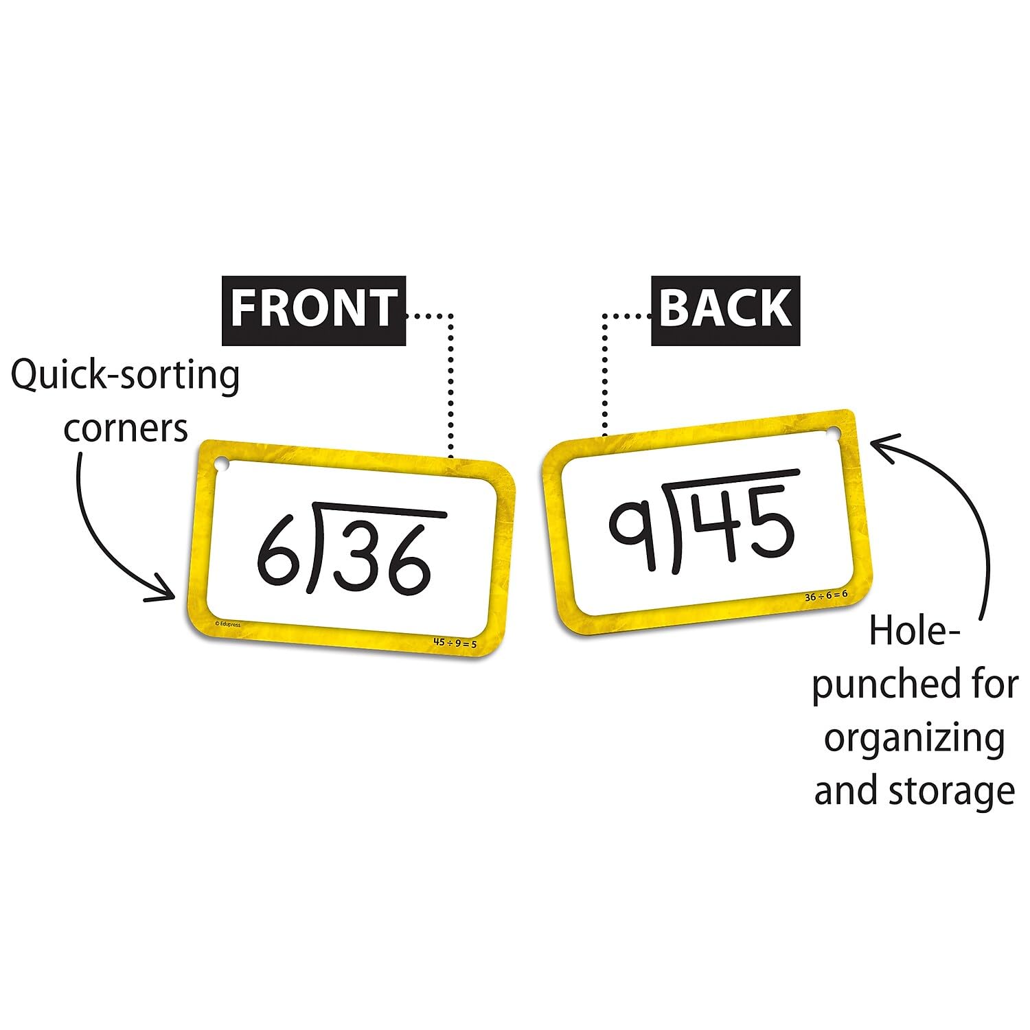 Teacher Created Resources Division Flash Cards (EP62036)