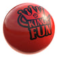 Hedstrom King of Fun Jumbo Kickball Set, Red