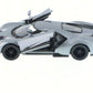 KiNSMART - 2017 Ford GT 1:38 Scale 5" Die Cast Model Toy Super Car (Silver)