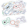Fun Express Number Bond Dry Erase Cards - 50 Pieces - Educational and Learning Activities for Kids