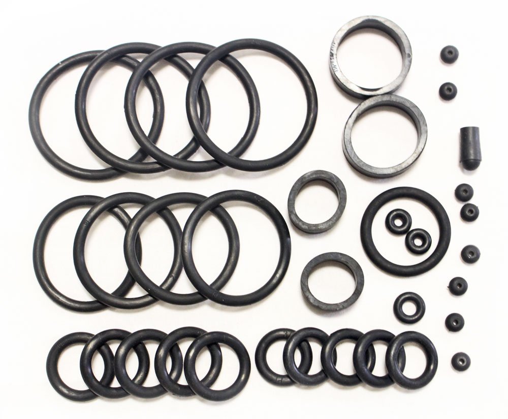 Game Room Guys Stern World Poker Tour Pinball Black Rubber Ring Kit