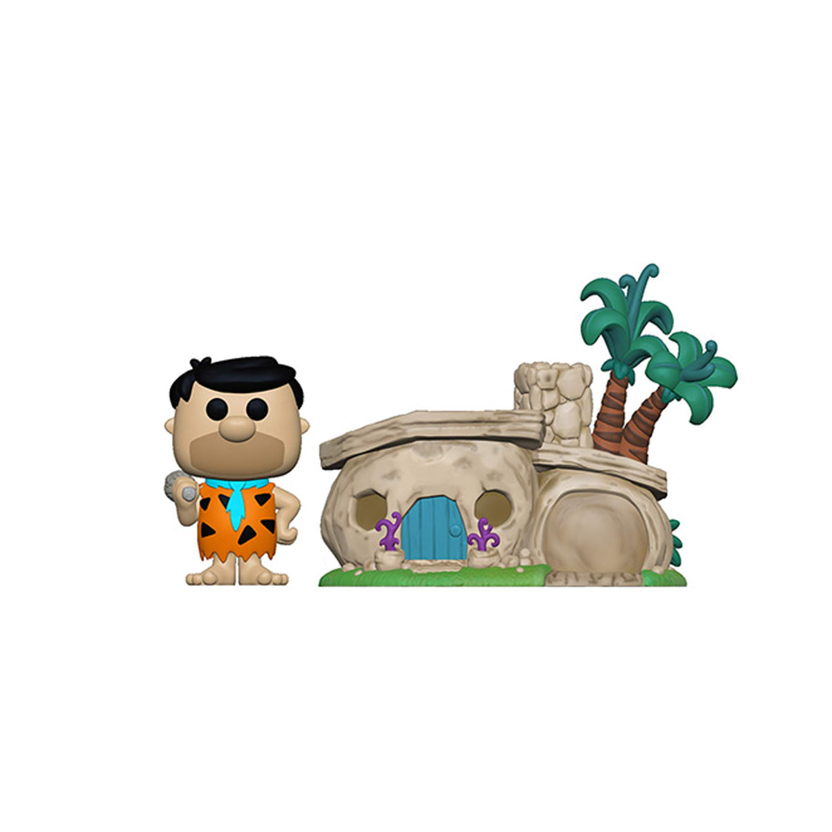 Funko Pop! Town: Flintstones - Flintstone's Home, Multicolor, Model:47681