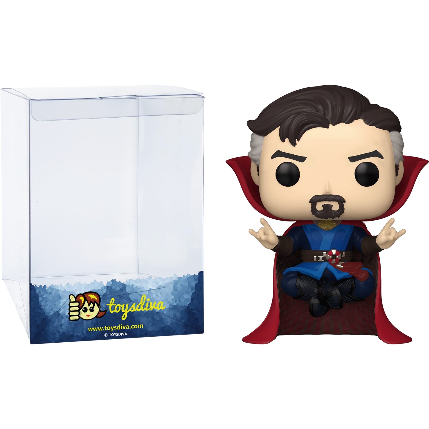 Funko D o c t o r Strange (Specialty Series): P o p ! Vinyl Figurine Bundle with 1 Compatible 'ToysDiva' Graphic Protector (1008-60164 - B)
