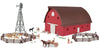 John Deere Round Barn Set 1/64 Scale Play Set with Accessories 73 Pieces