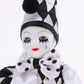 Fancyes 25cm Funny Ceramic Standing Clown Man Doll for Christmas, Valentine