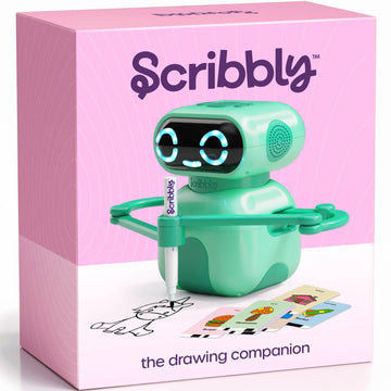 Dan&Darci Scribbly Drawing Kit for Kids - 4 5 6 7 8 9 Year Old Girl Birthday Gifts - Toys for Girls Age 6-8 - Gift Ideas - 7 Year Old Girl Gift - Toys
