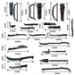 TopBrixx Custom Minifigures Weapon Set, 25 Pcs Custom Weapon Set for Elf, Figure Weapon Compatible with Lego