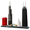 LEGO Architecture Chicago 21033 Skyline Building Blocks Set (444 Pieces)