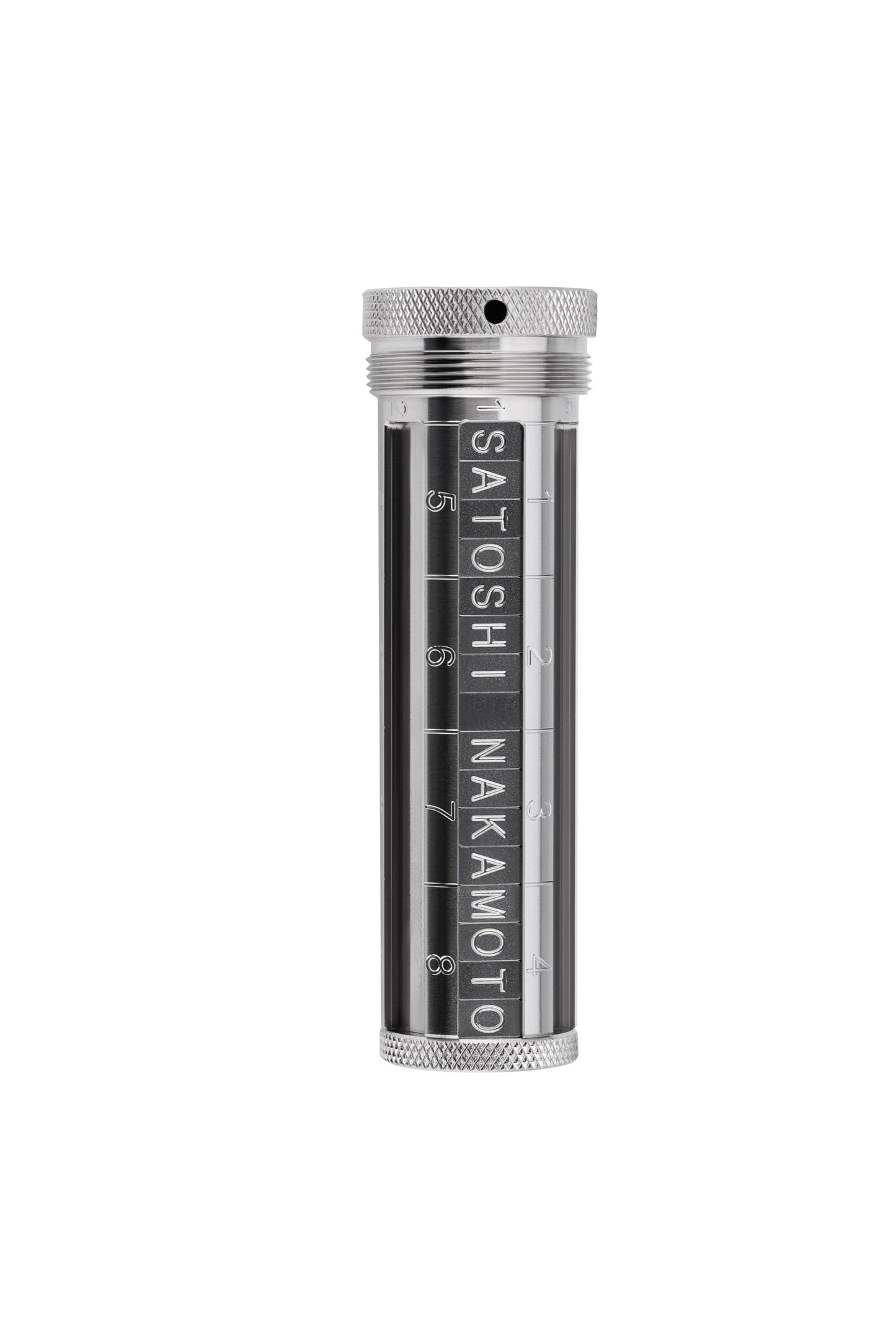 COINSURE Crypto Seed Phrase Storage, 24 Words Seed Backup for Bitcoin Ethereum Crypto Wallet, 304 Stainless Steel Capsule, BIP39 Compatible