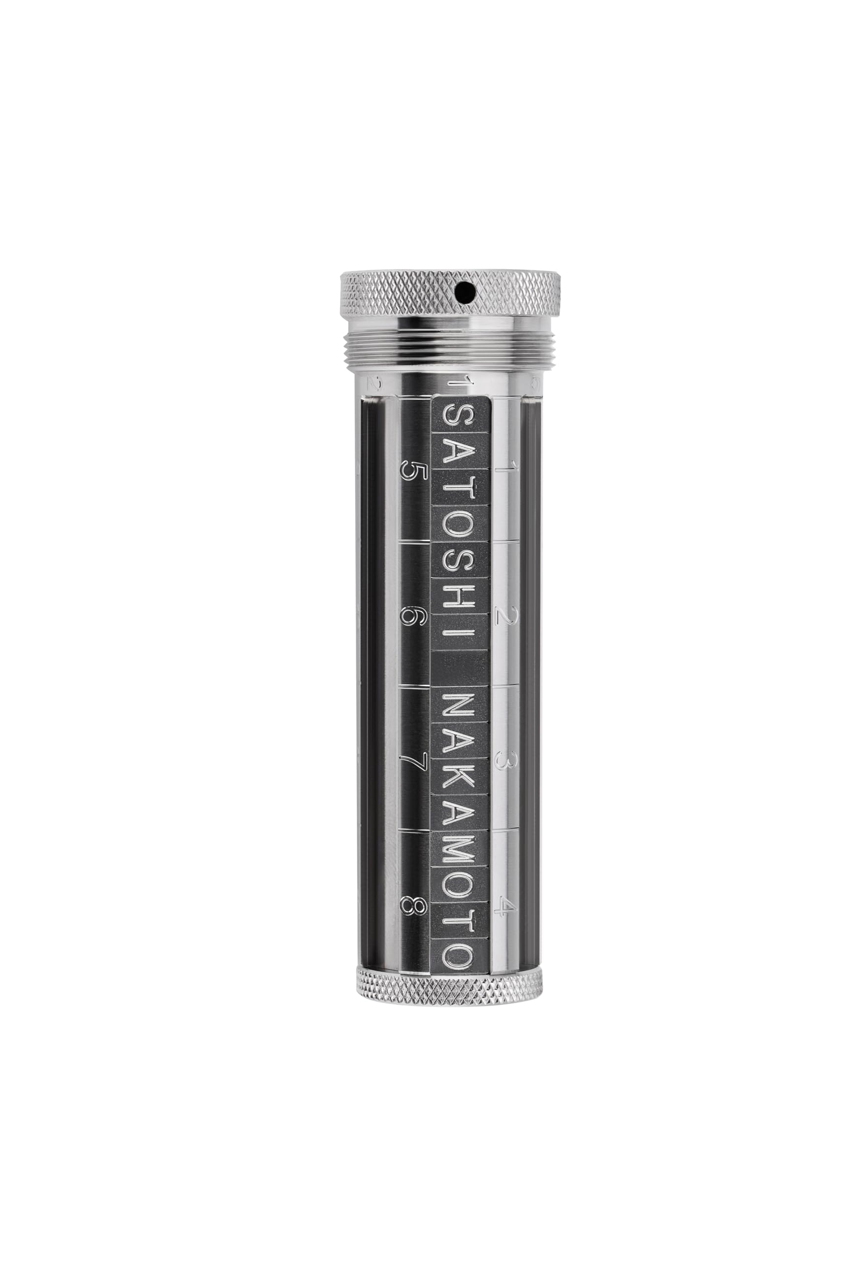 COINSURE Crypto Seed Phrase Storage, 24 Words Seed Backup for Bitcoin Ethereum Crypto Wallet, 304 Stainless Steel Capsule, BIP39 Compatible
