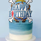 Anime Birthday Cake Topper Girls Boys One Party Decorations