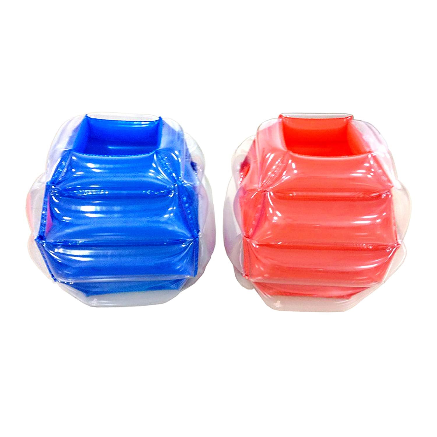 BANZAI: Bump N' Bounce Body Bumpers, A Game of Bumping & Bopping, 2 Bumpers Included in Red & Blue, Fun & Safe Cushion Inflatable Surface, For Ages 4