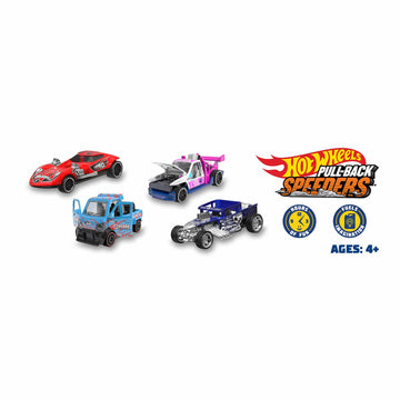 Hot Wheels 1/43 Scale Retrofriction Vehicle, High Performance Collectible Vehicle, with Rolomatic Engine or Door, Boot or Hood that Opens, Models May
