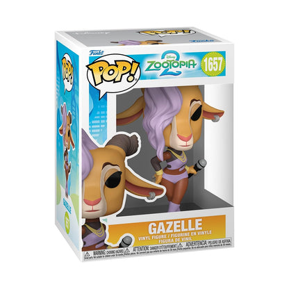 Funko Pop! Disney: Zootopia 2 - Gazelle - Collectable Vinyl Figure - Gift Idea - Official Merchandise - Toys for Kids & Adults - Disney Fans - Model