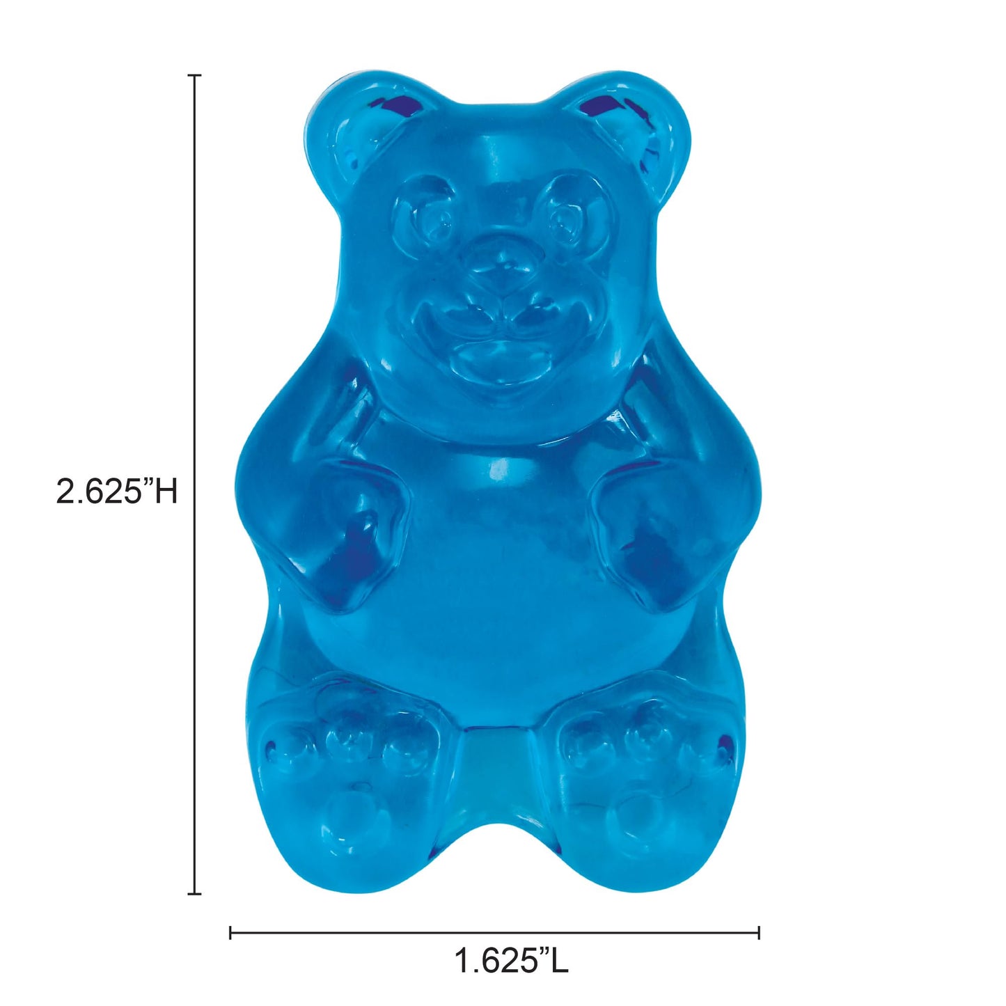 BANZAI Gummy Buddies Pool Diving Toys, 4-Piece Bear-Shaped Set
