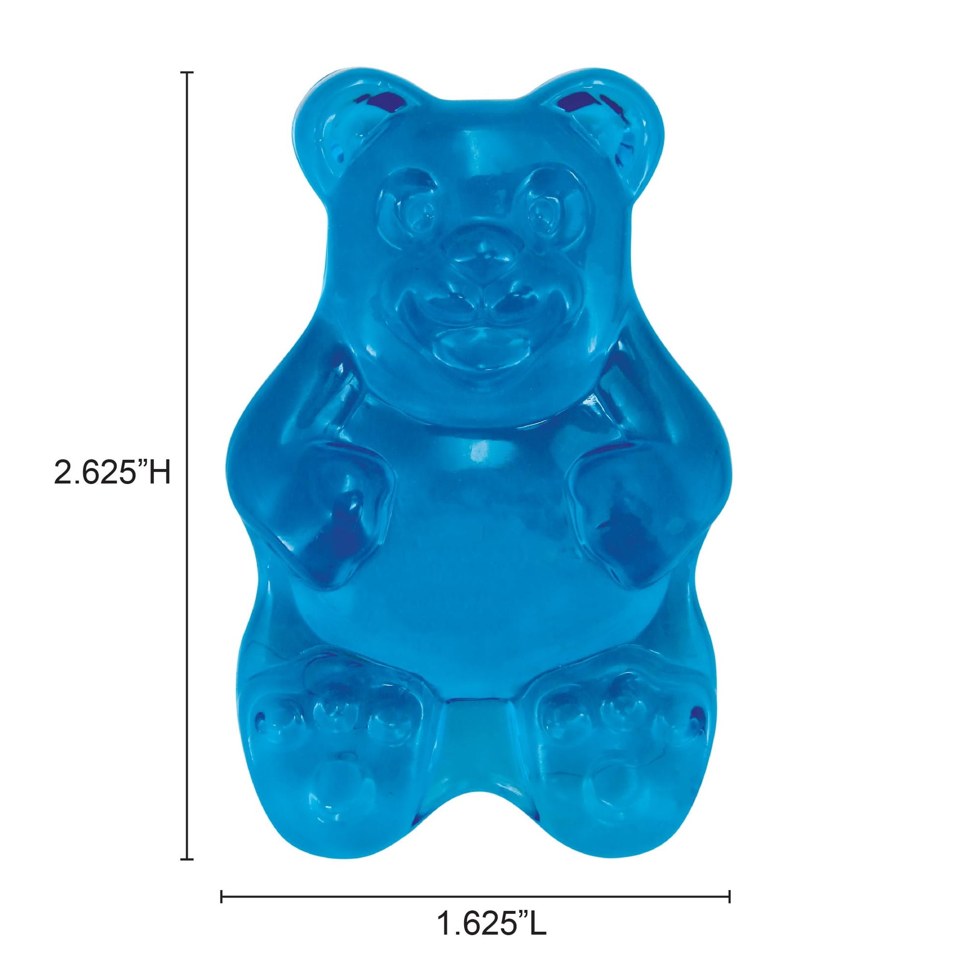 BANZAI Gummy Buddies Pool Diving Toys, 4-Piece Bear-Shaped Set