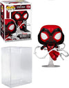Spider-Man Miles Morales Crimson Cowl Suit Pop # 770 Marvel Gamerverse Vinyl Figure (Bundled with EcoTek Protector to Protect Display Box)