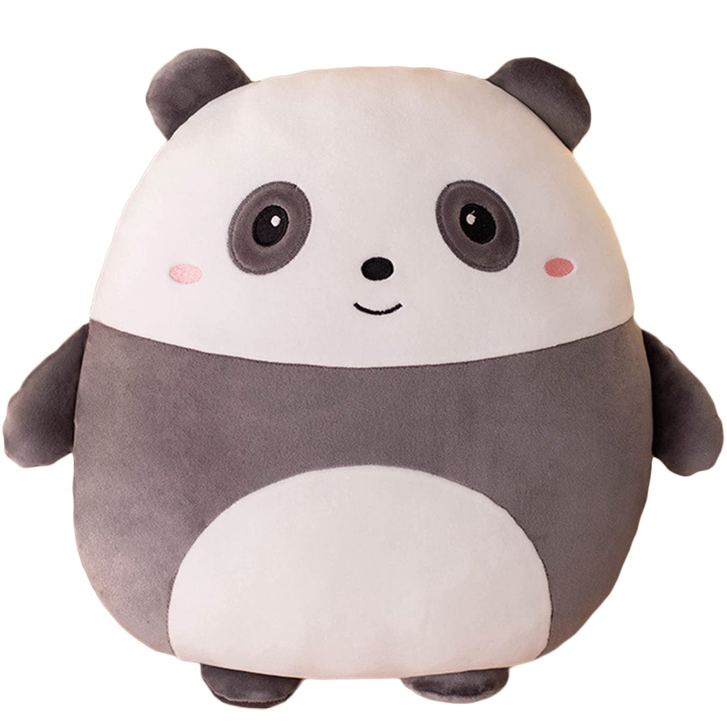 Grafingy Cute Panda Plush Pillow, 8 inch Panda Stuffed Animal Toy Kawaii Plushies Hugging Pillow Gifts for Room Decor Kids Birthday Valentine