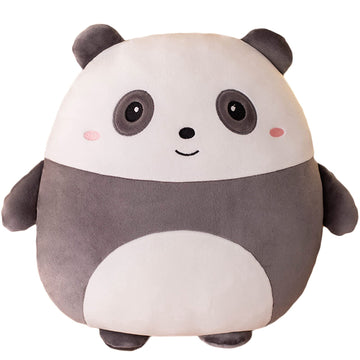 Grafingy Cute Panda Plush Pillow, 8 inch Panda Stuffed Animal Toy Kawaii Plushies Hugging Pillow Gifts for Room Decor Kids Birthday Valentine
