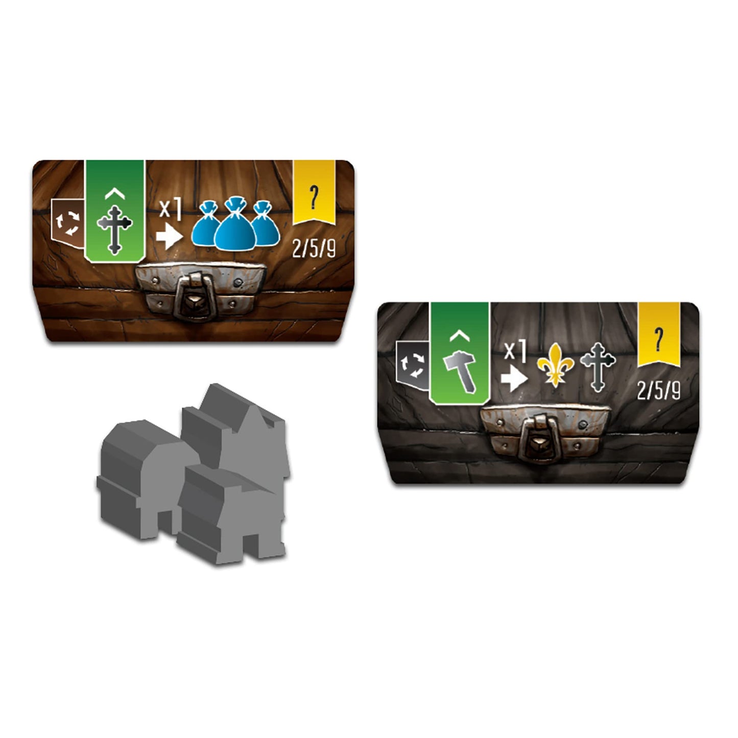 Renegade Game Studios Viscounts West Kingdom Strategy Board Game Expansion Keeper of Keys