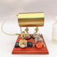 ENGINEDIY Steam Engine Kits That Works, Mini Swing Type Steam Engine with Boiler DIY Kit, Metal Engine Model Kits for Adults to Bulid