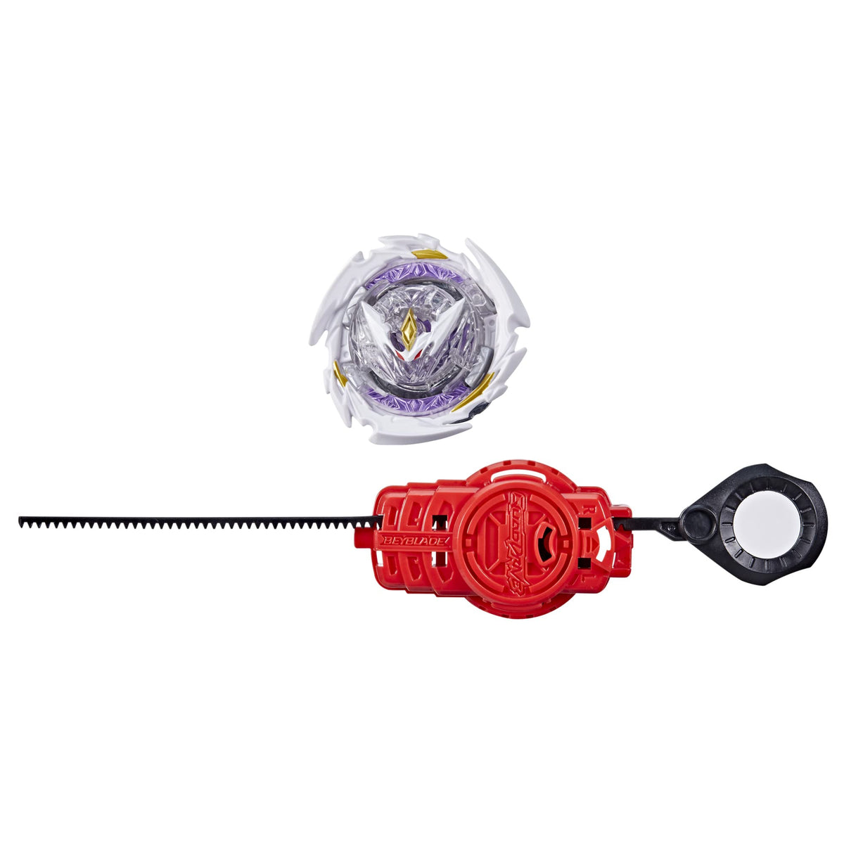 Beyblade Burst QuadDrive Destruction Belfyre B7 Spinning Top Starter Pack - Attack/Stamina Type Battling Game with Launcher, Toy for Kids