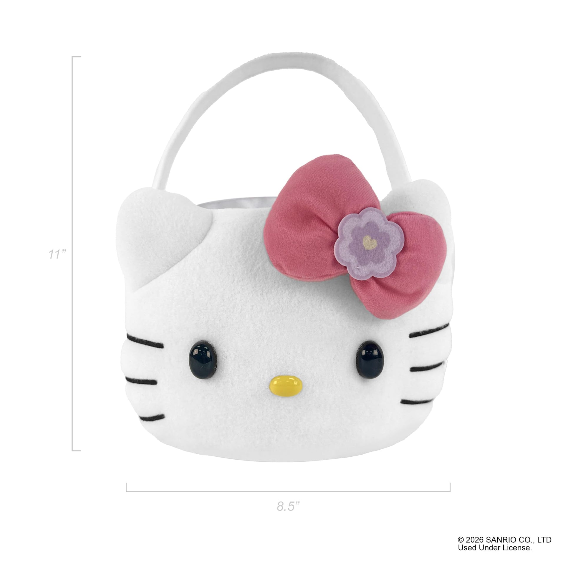 Megatoys Hello Kitty Plush Bucket