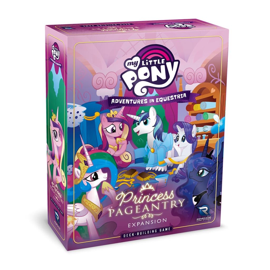 Renegade Game Studios My Little Pony: Princess Cadence Deck-Building Game Expansion - Adventures in Equestria Princess Pageantry, Ages 14+, 1-4