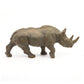 Papo Black Rhinoceros Toy Figure, Gray