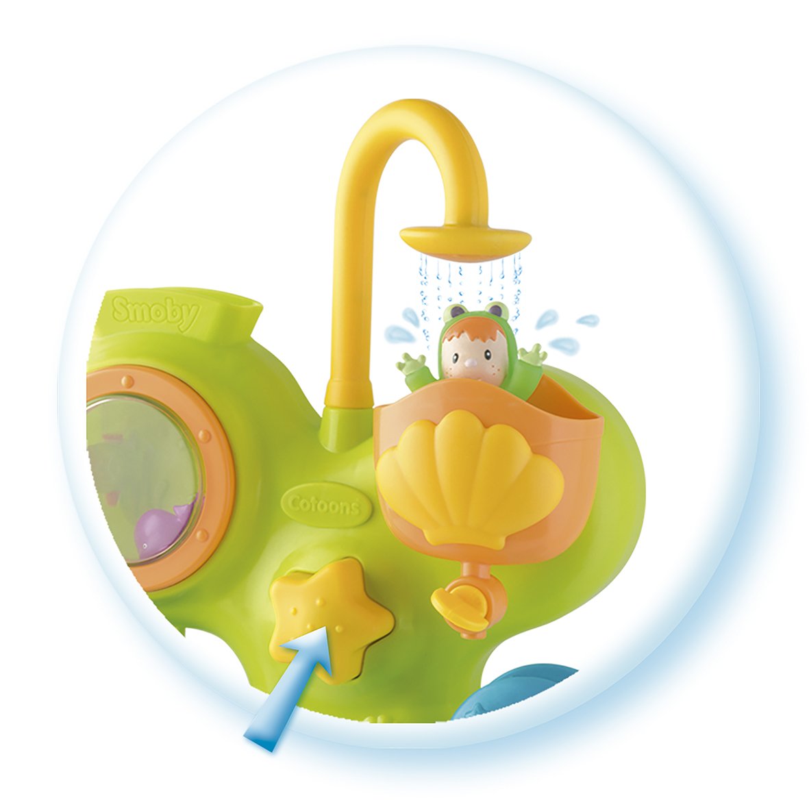 SMOBY Cotoons Aquafun Jeu de Bain Multifonctions