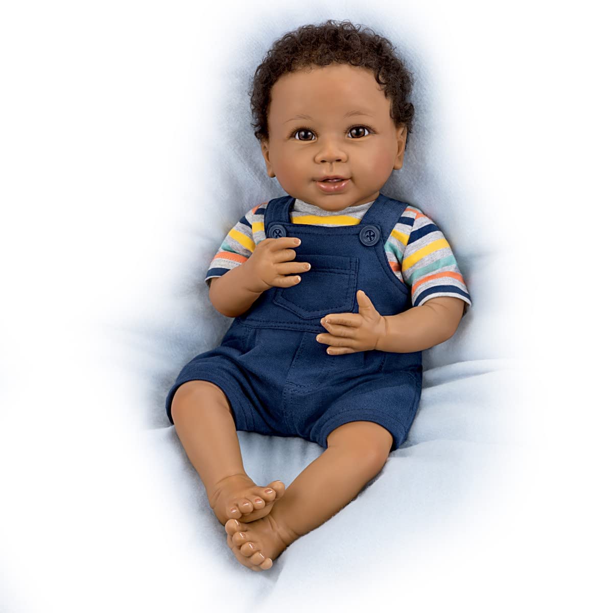 The Ashton-Drake Galleries Linda Murray Just Too Cute Jackson Baby Boy Doll