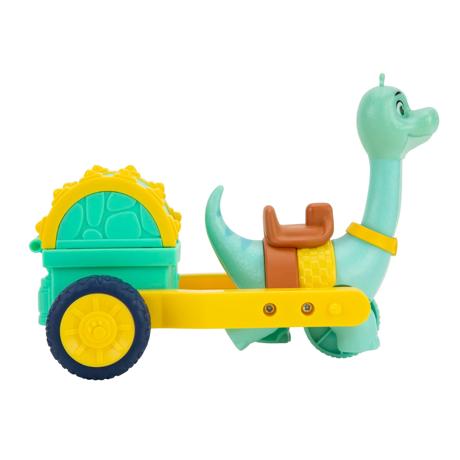Dino Ranch Min and Clover’s Care Cart Vehicle - Features 5” Dino Clover Care Cart and 3” Dino Rancher Min - Three Styles to Collect - Toys for Kids