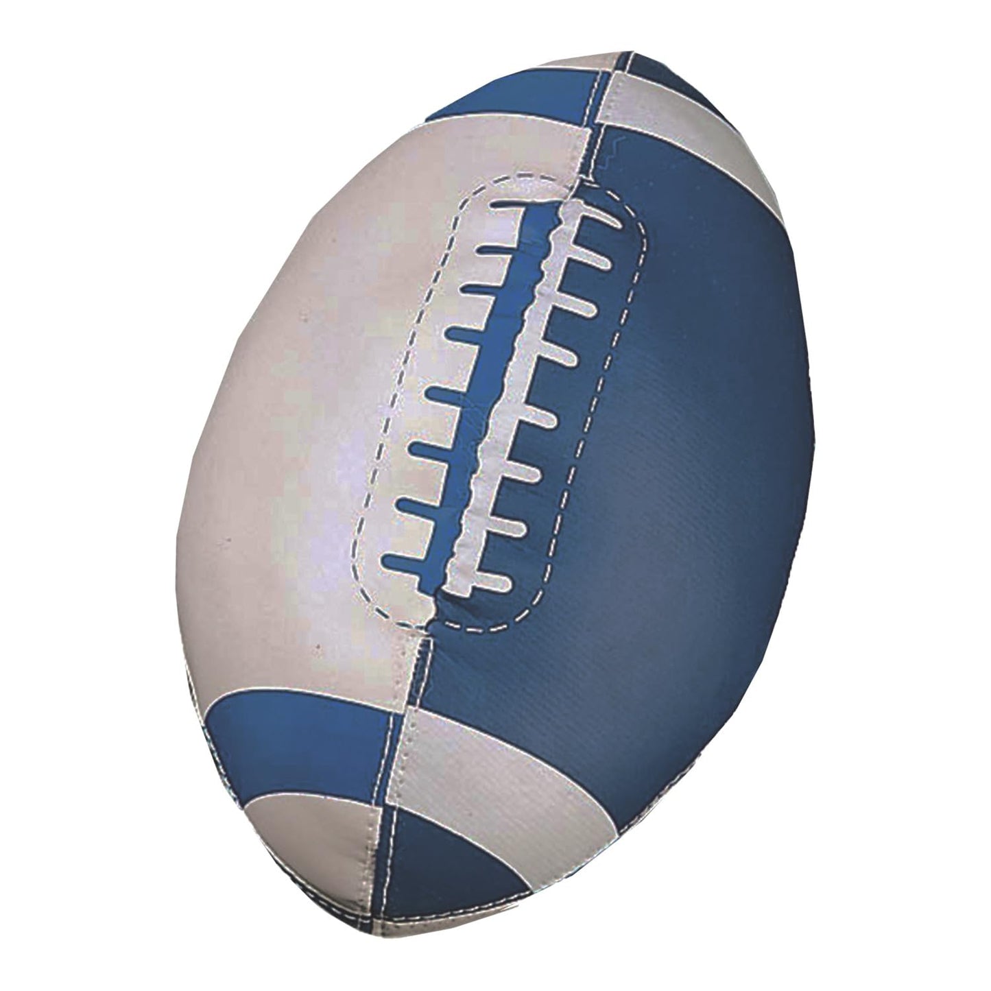 Champion Sports Soft Foam Mini Football, Blue/White, 8"