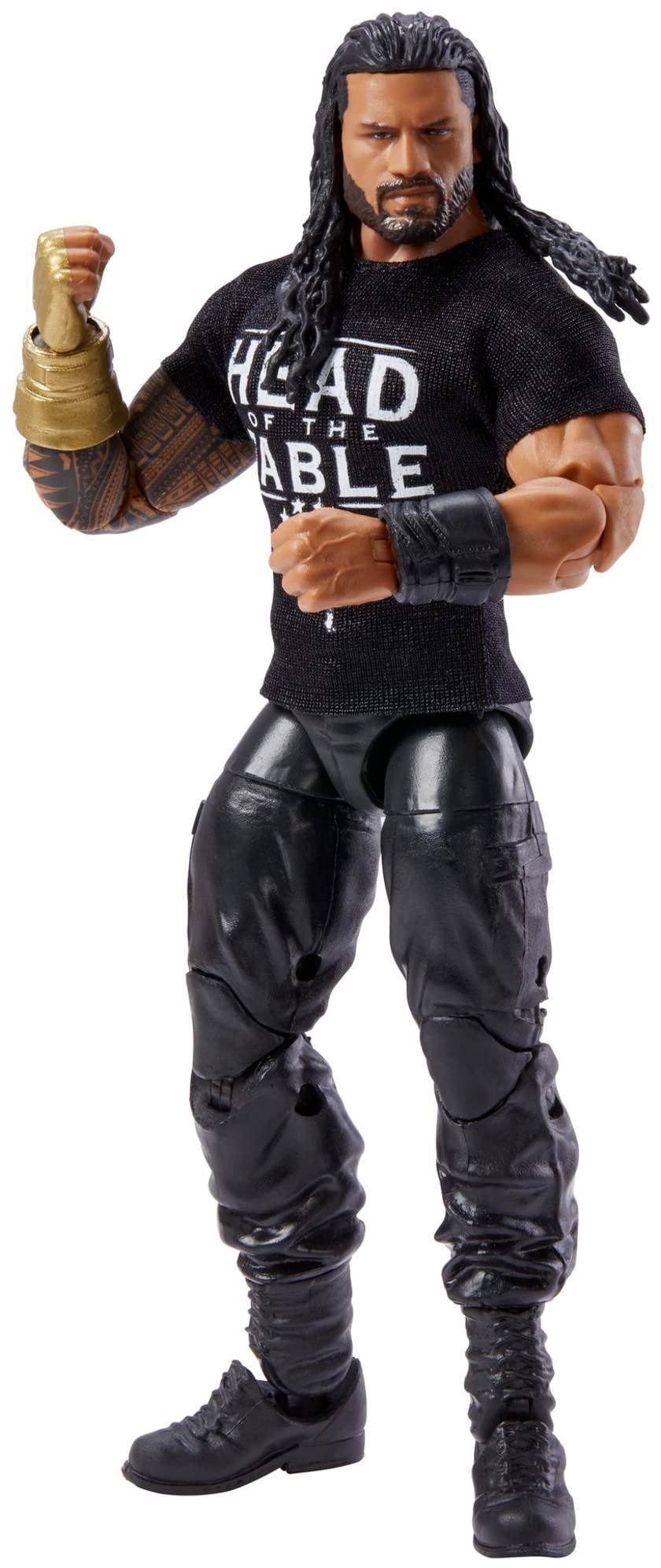 WWE Roman Reigns Top Picks Elite Collection Action Figure with Entrance Shirt, 6-inch Posable Collectible Gift for WWE Fans Ages 8 Years Old & Up