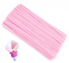 Bundooraking Pink Pipe Cleaners for Crafts - 12in Chenille Stems, Art and Craft Supplies for DIY Projects, Decorations, and Creative Crafting