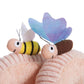 Aurora, 61431, Superworm, Soft Toy, Peach