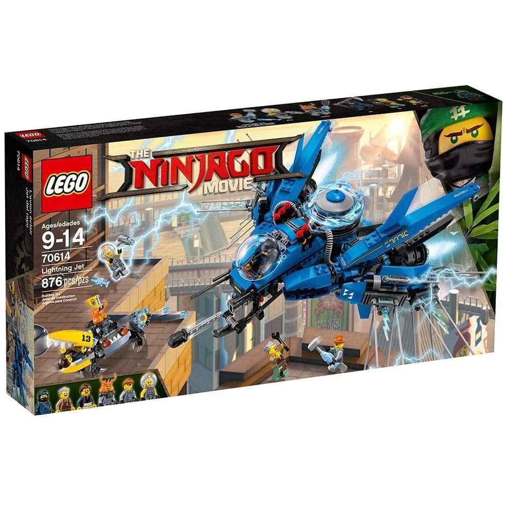 LEGO Ninjago Movie Lightning Jet 70614 Building Kit (876 Piece)