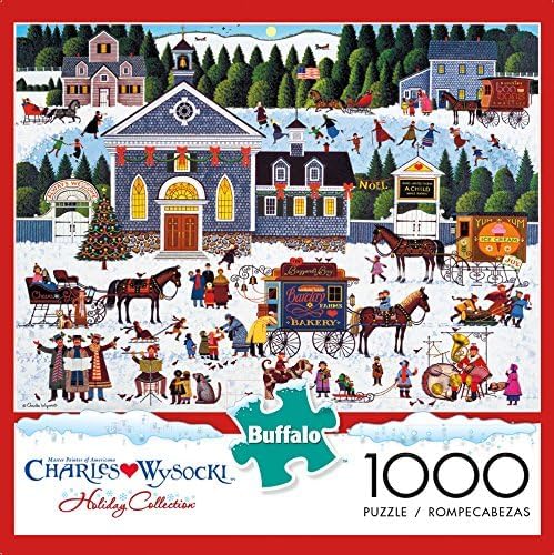 Buffalo Games - Charles Wysocki Churchyard - 1000 Piece Puzzle for Adults